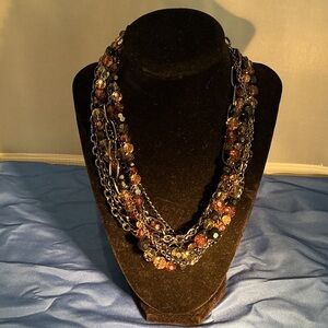 Chic Multicolor Beaded Necklace